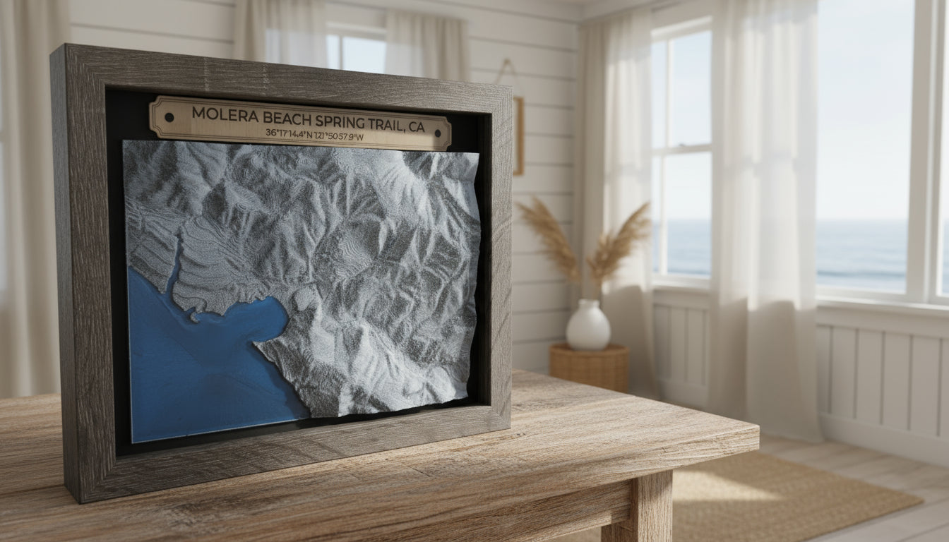 Custom Mountain Topo