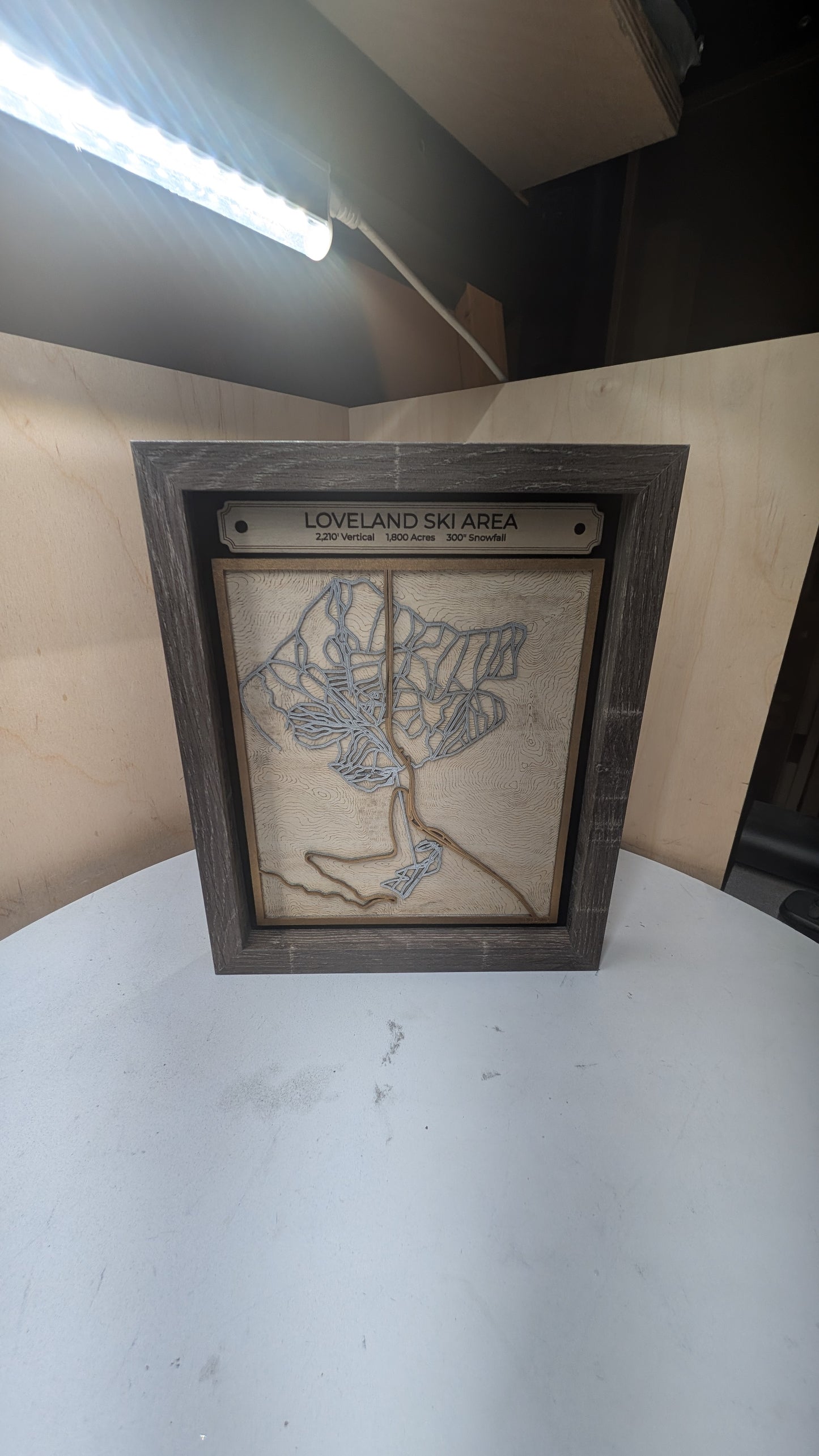 Loveland Ski Area 3D Trail Map