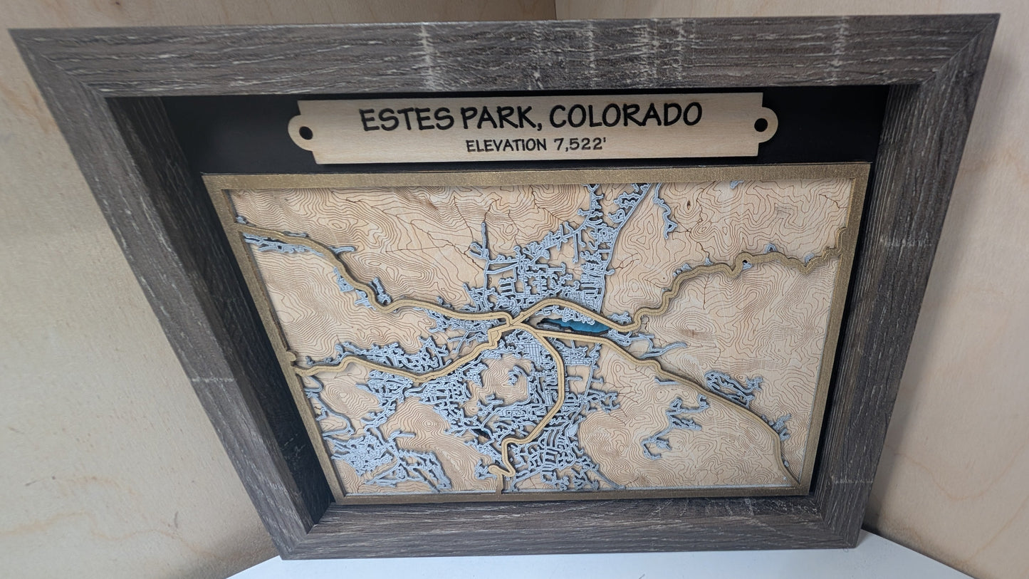 Estes Park - City Map