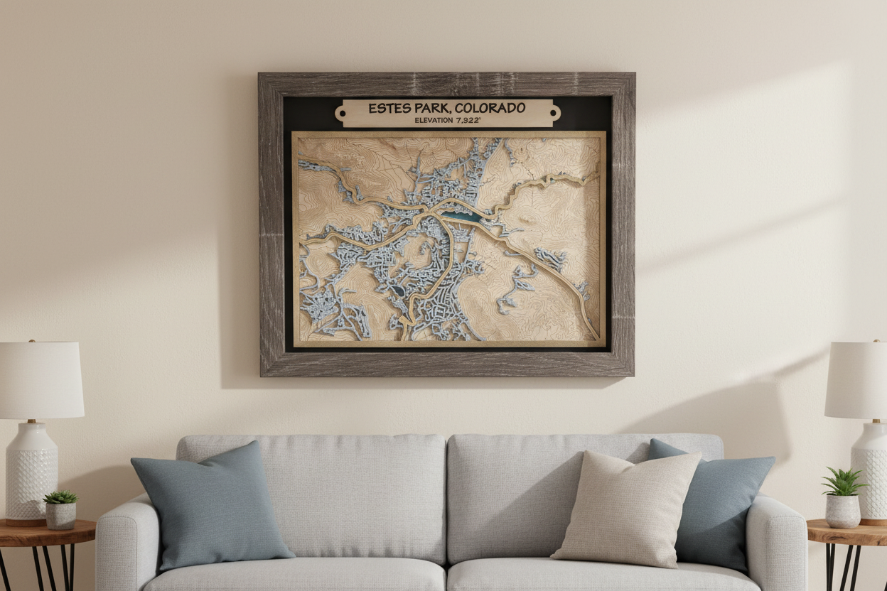 Estes Park - City Map