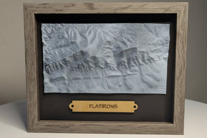 Flatirons - Mountain Topo