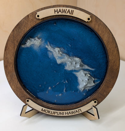 Custom Island or Coastal Topo