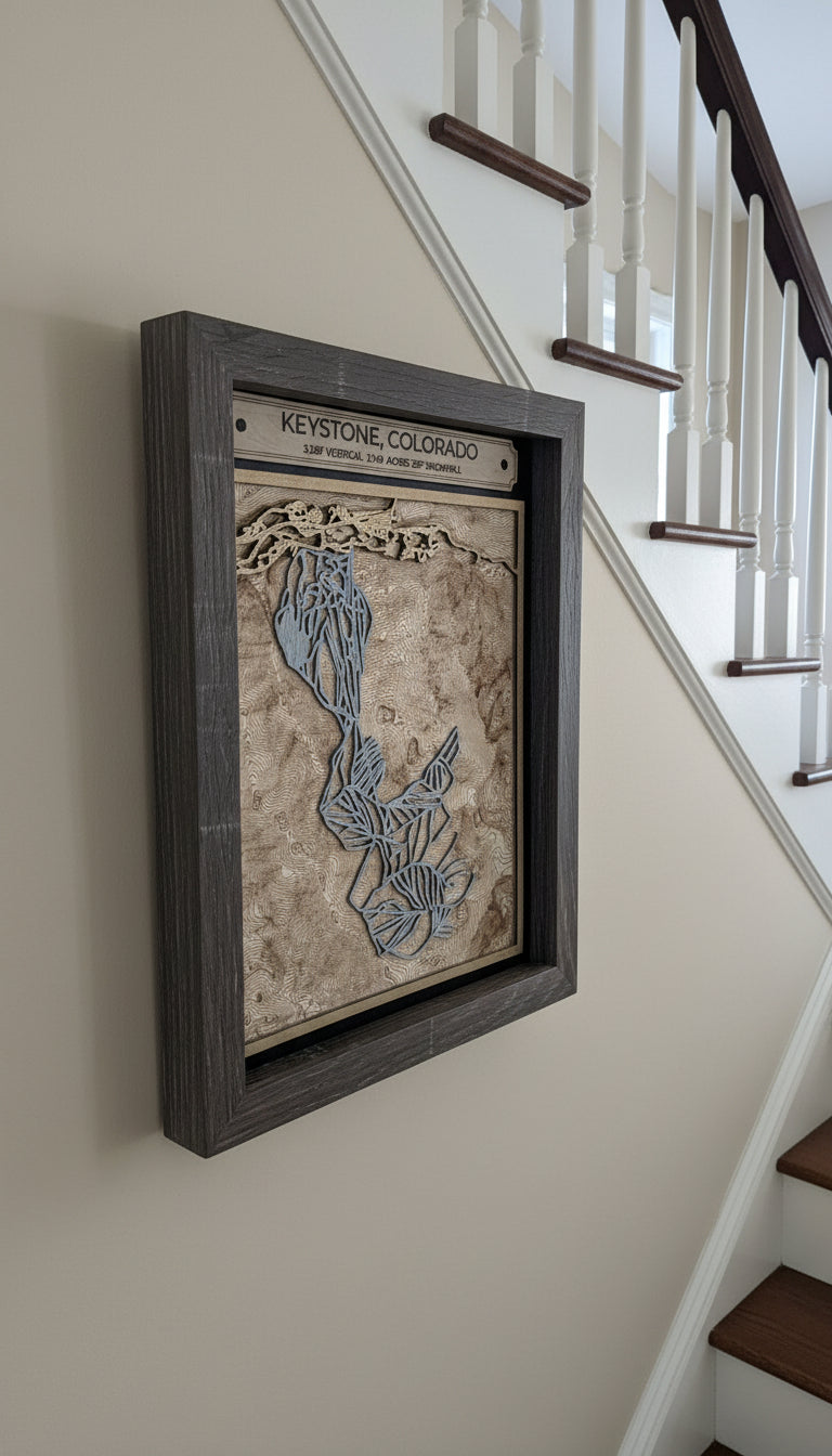 Keystone 3D Trail Map