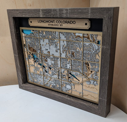 Longmont Colorado - City Street Map