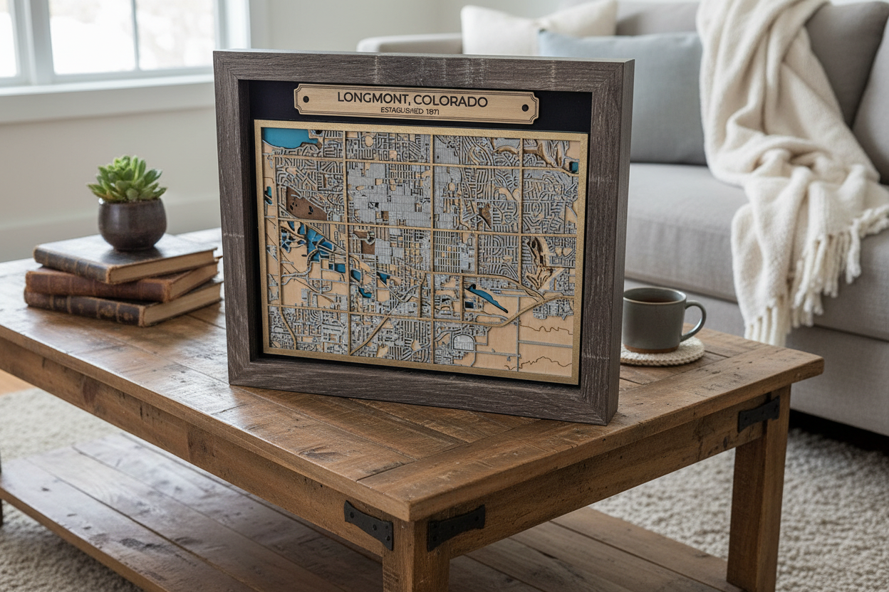 Longmont Colorado - City Street Map