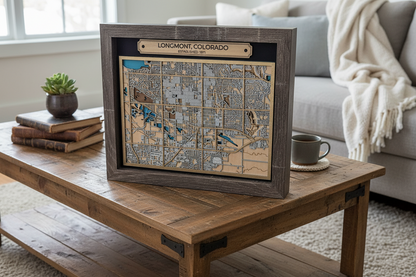 Longmont Colorado - City Street Map