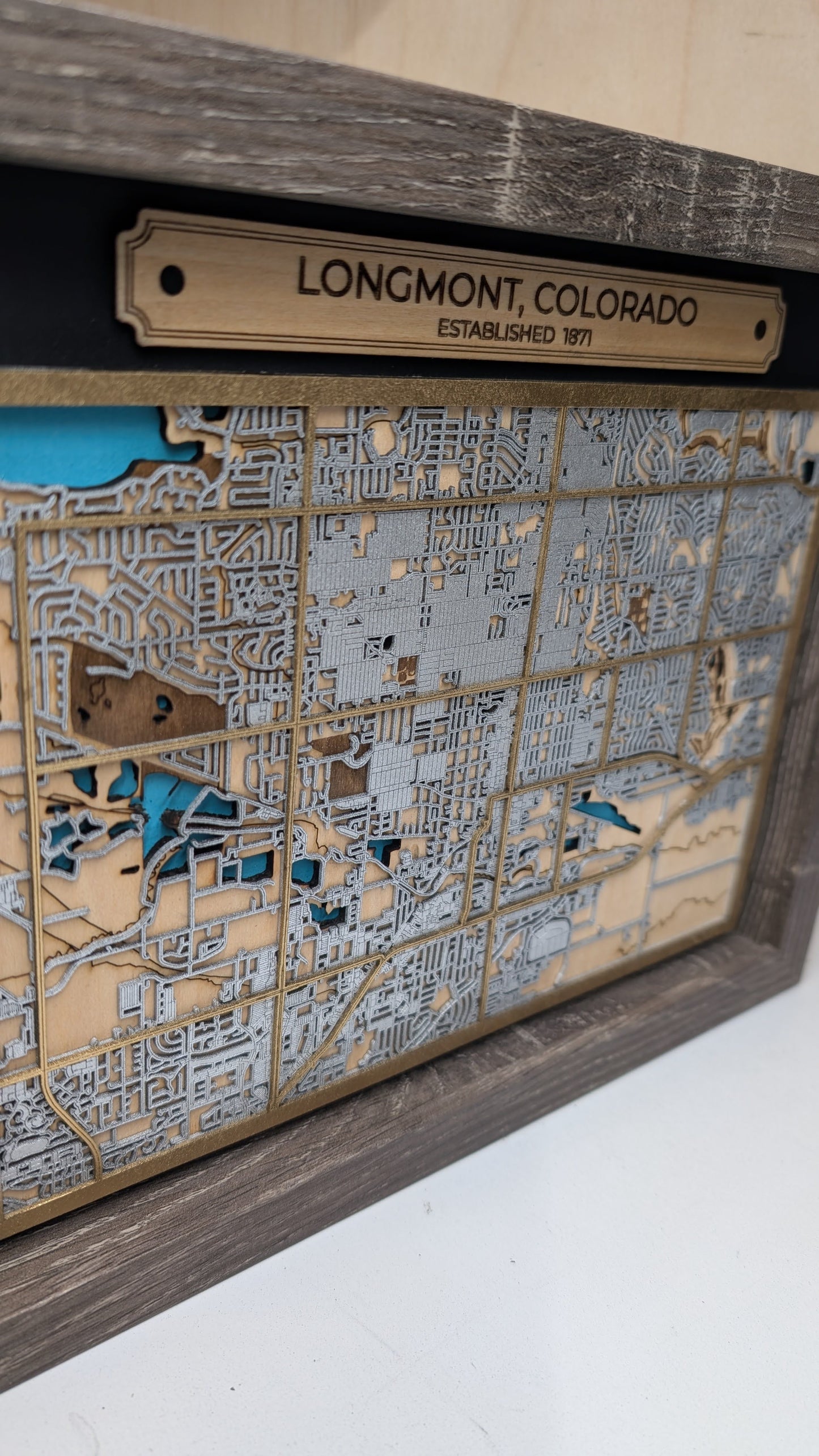 Longmont Colorado - City Street Map