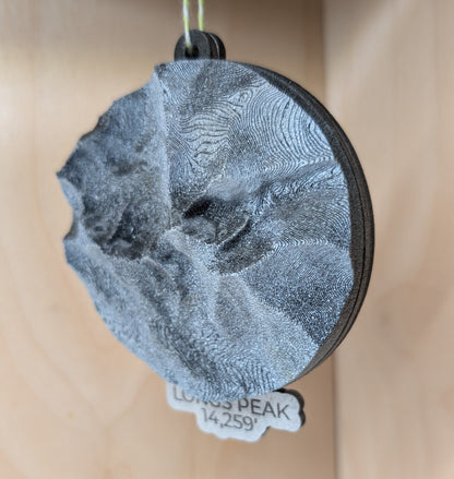 Longs Peak - 3D Ornament