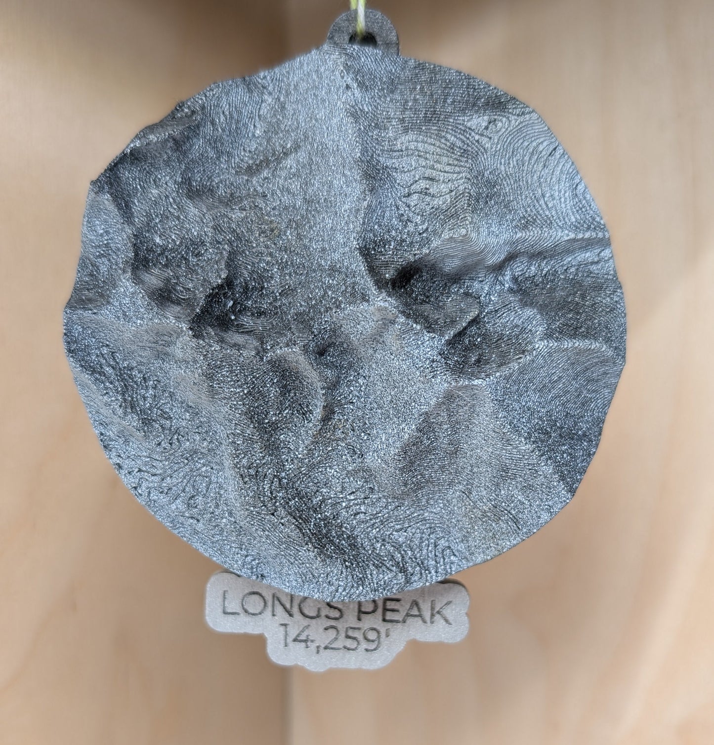 Longs Peak - 3D Ornament