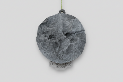Longs Peak - 3D Ornament