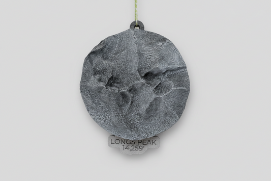 Longs Peak - 3D Ornament