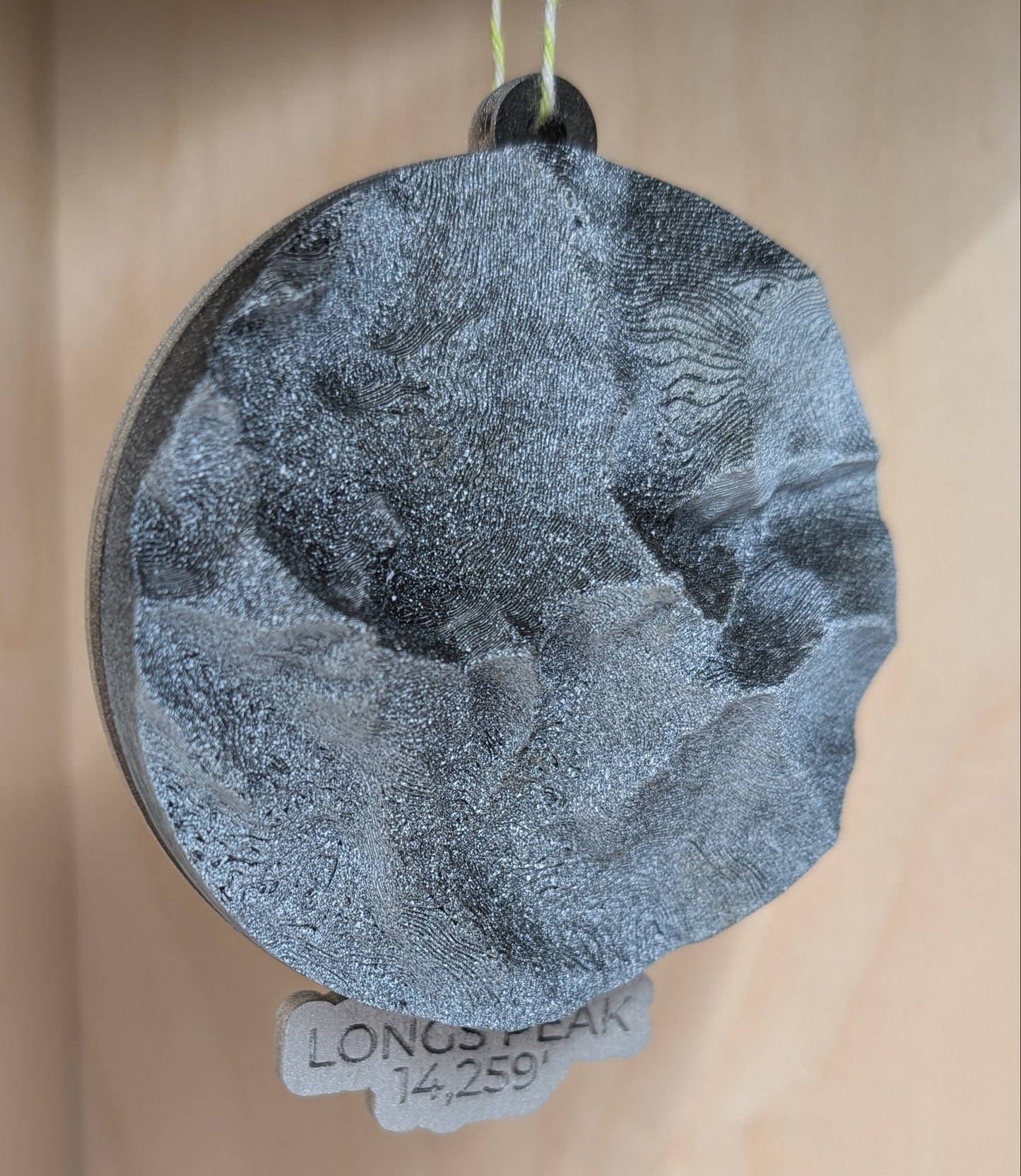 Longs Peak - 3D Ornament