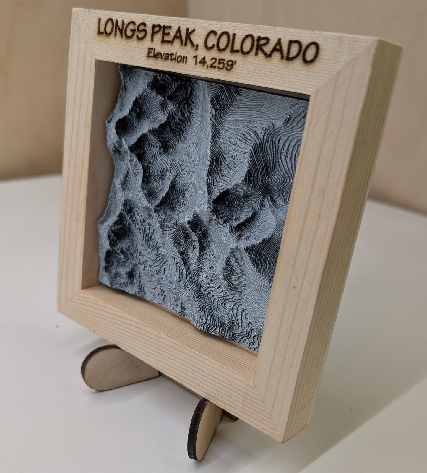 Longs Peak - Mini Topo