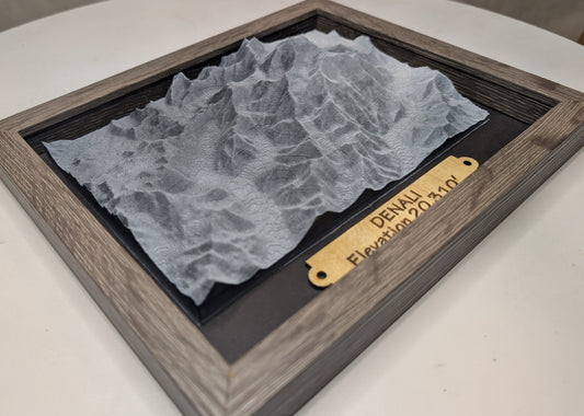 Custom Mountain Topo