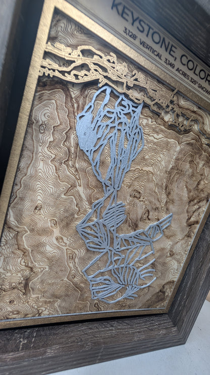 Keystone 3D Trail Map