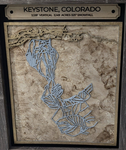 Keystone 3D Trail Map