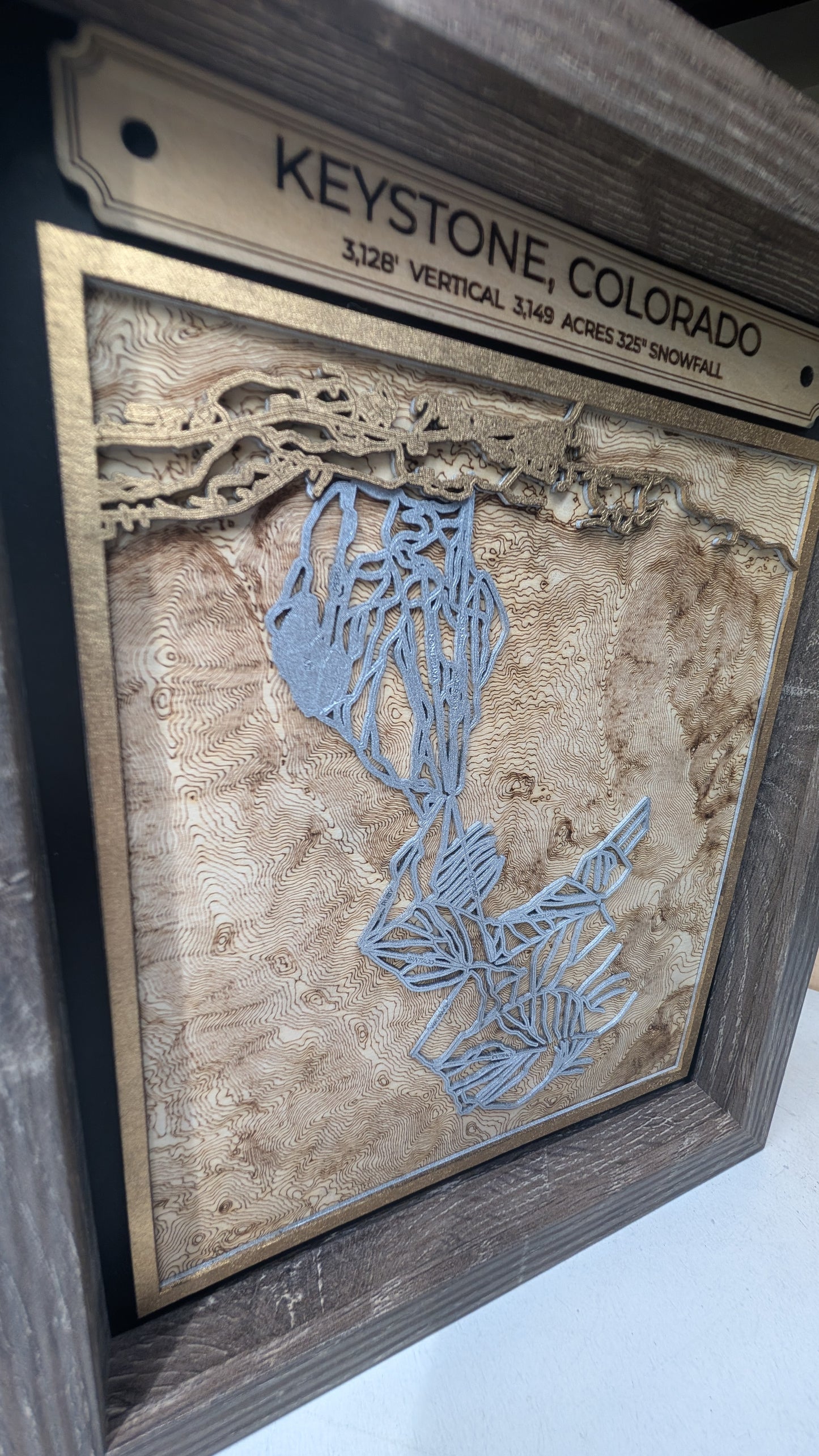 Keystone 3D Trail Map