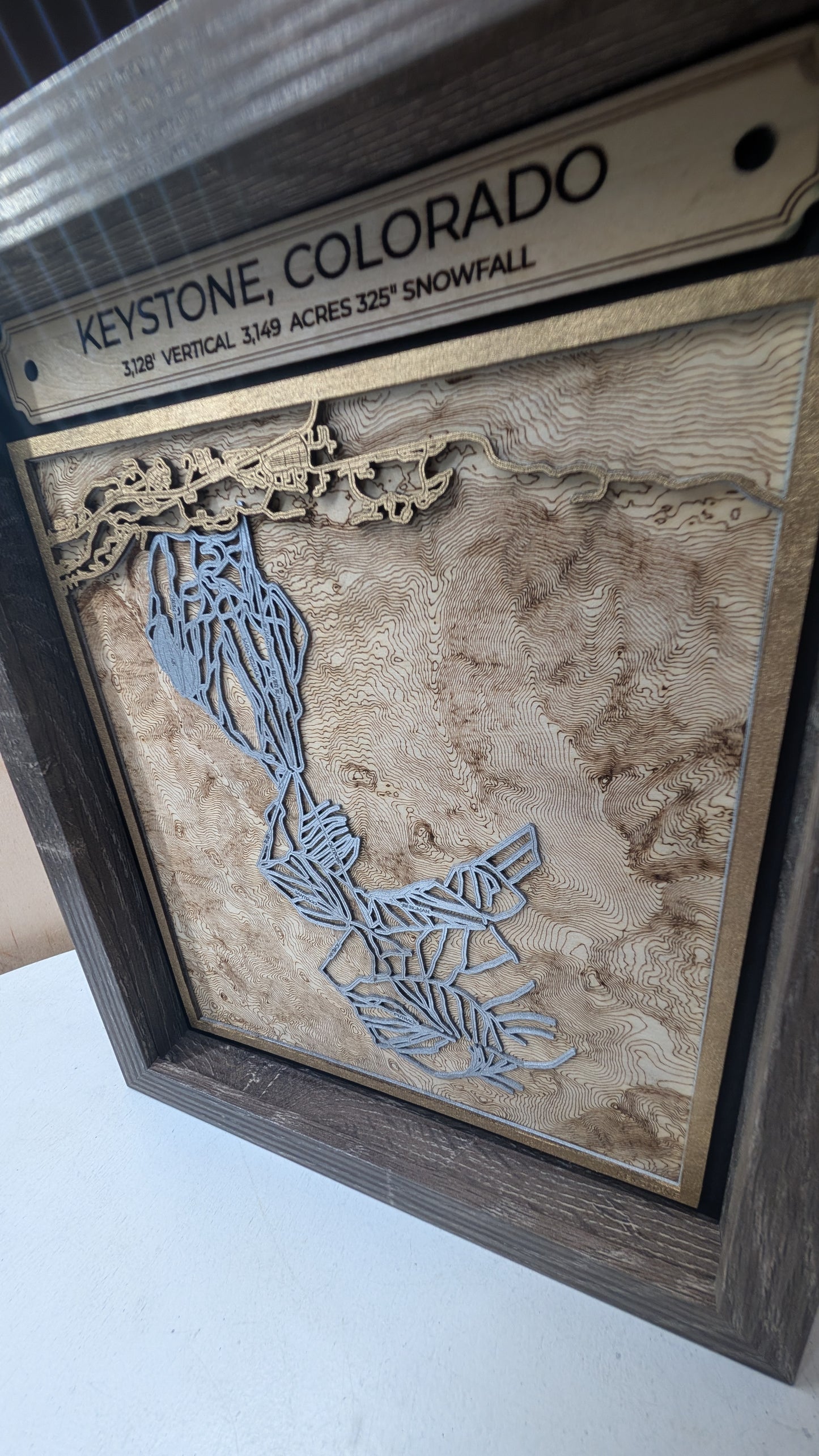 Keystone 3D Trail Map