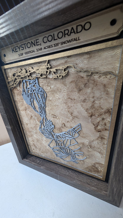 Keystone 3D Trail Map