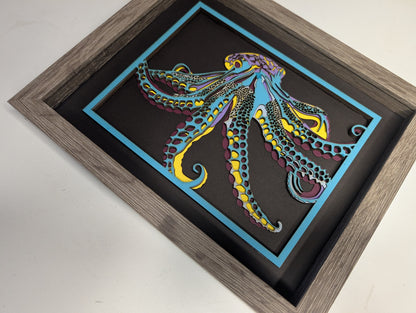 Octopus - Laser cut