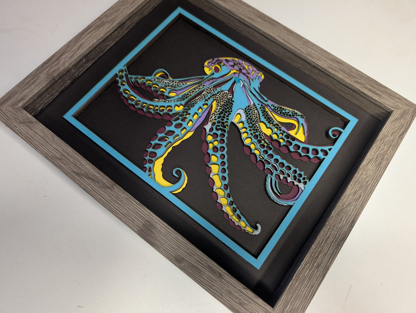 Octopus - Laser cut