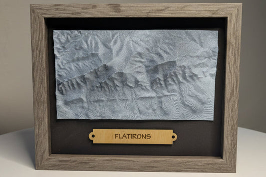 Flatirons - Mountain Topo