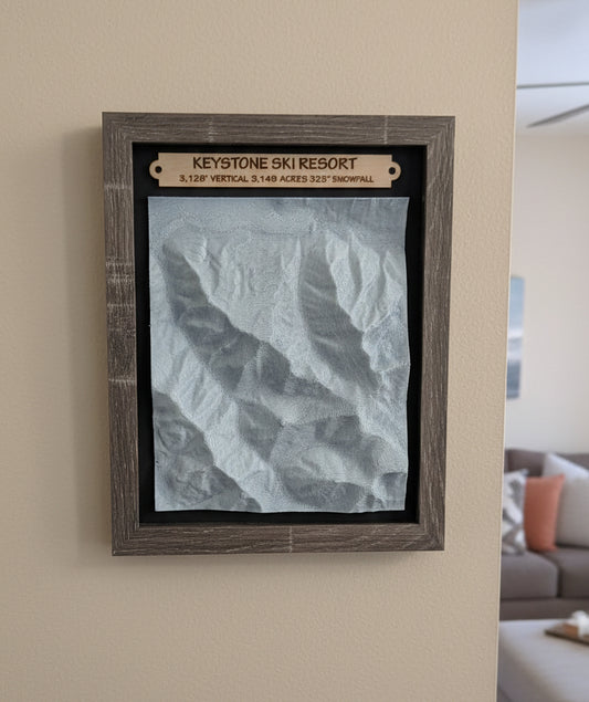 Keystone Resort - Topo Map