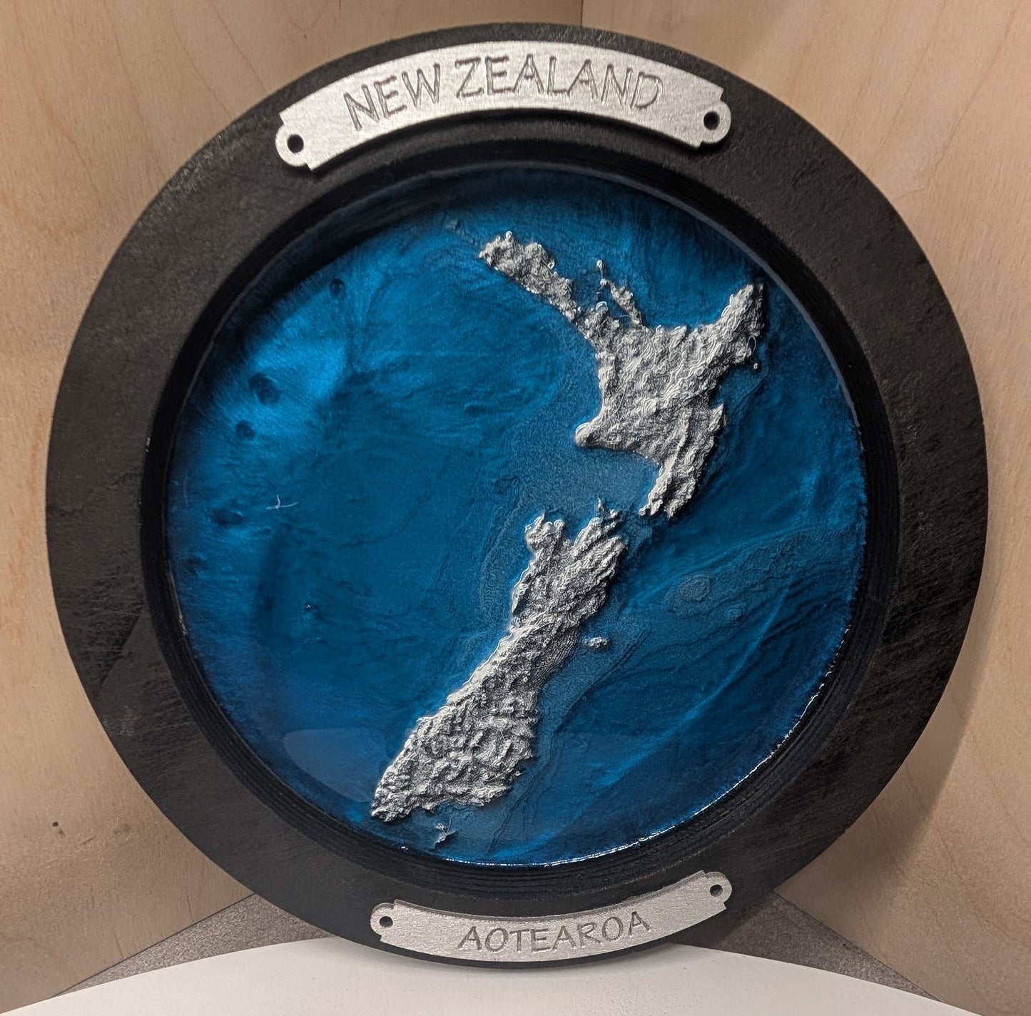 New Zealand - Island Topo