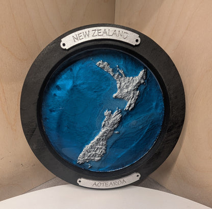 New Zealand - Island Topo