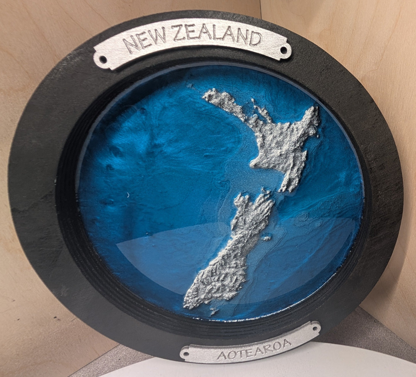 New Zealand - Island Topo
