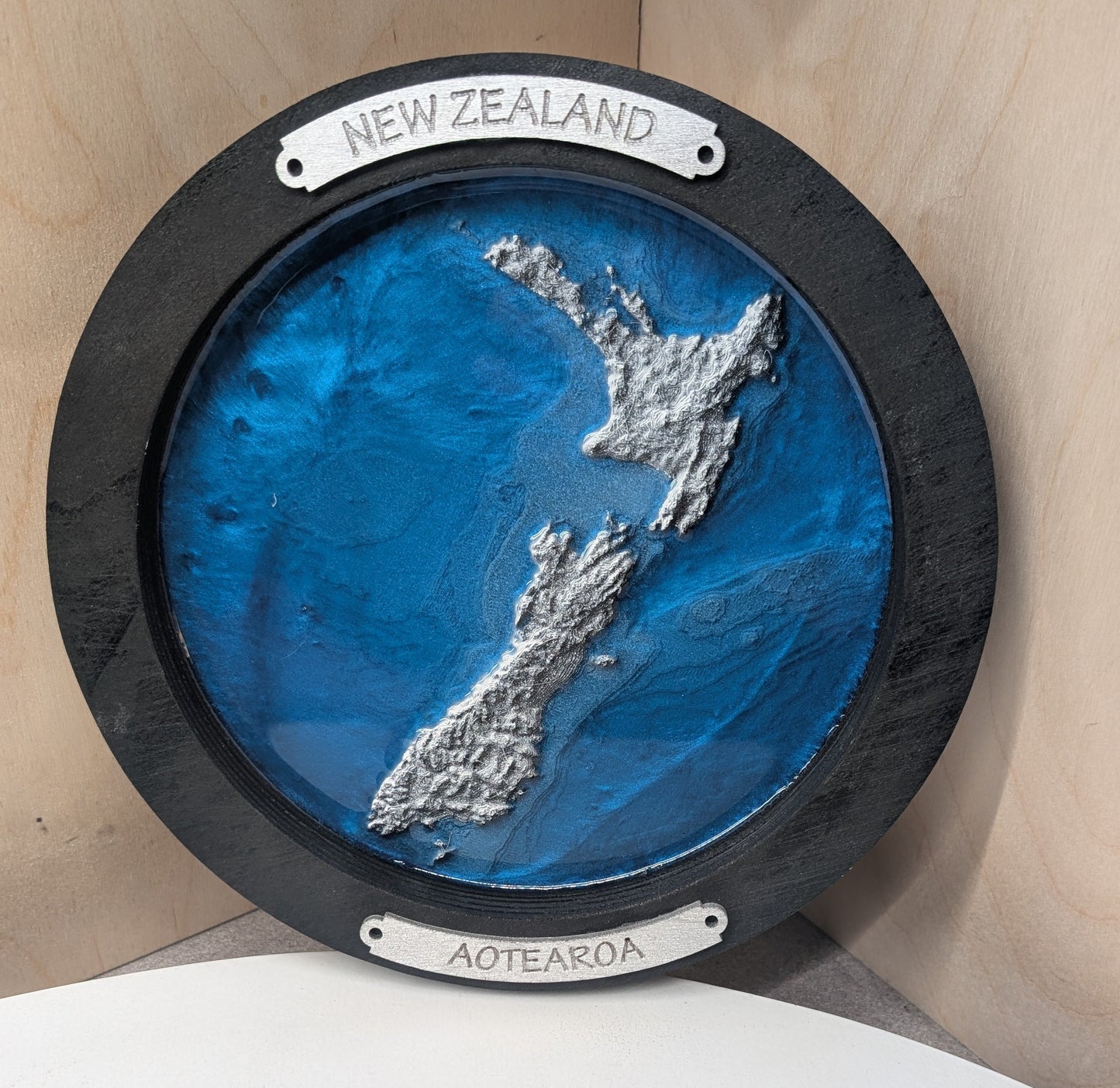 New Zealand - Island Topo