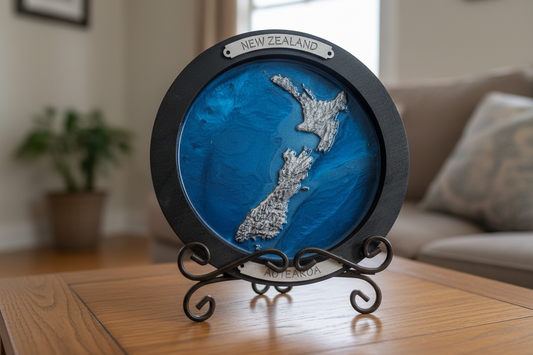 New Zealand - Island Topo