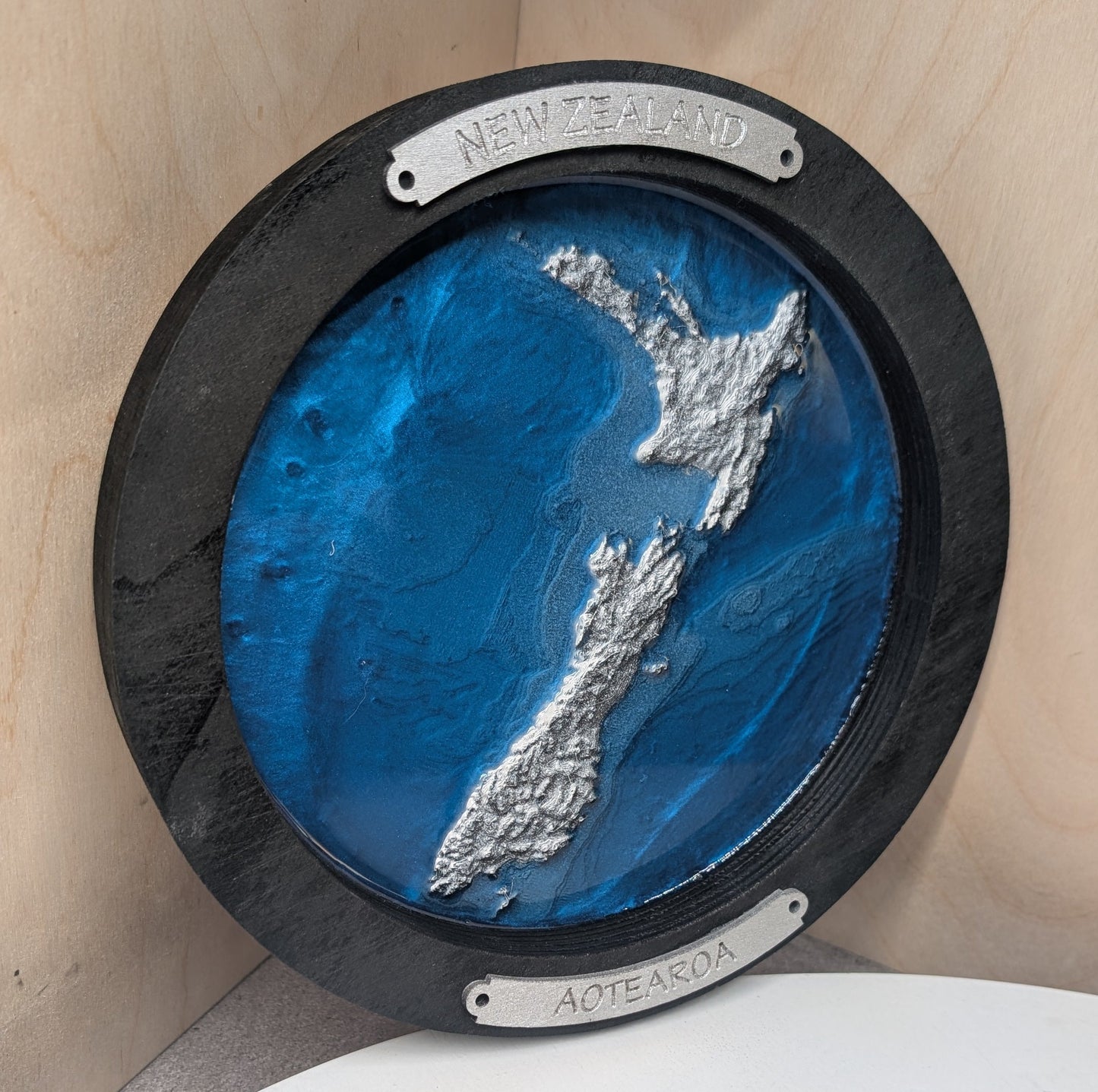 New Zealand - Island Topo