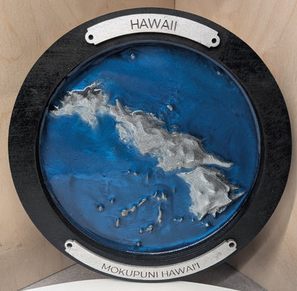 Hawaii - Island Topo