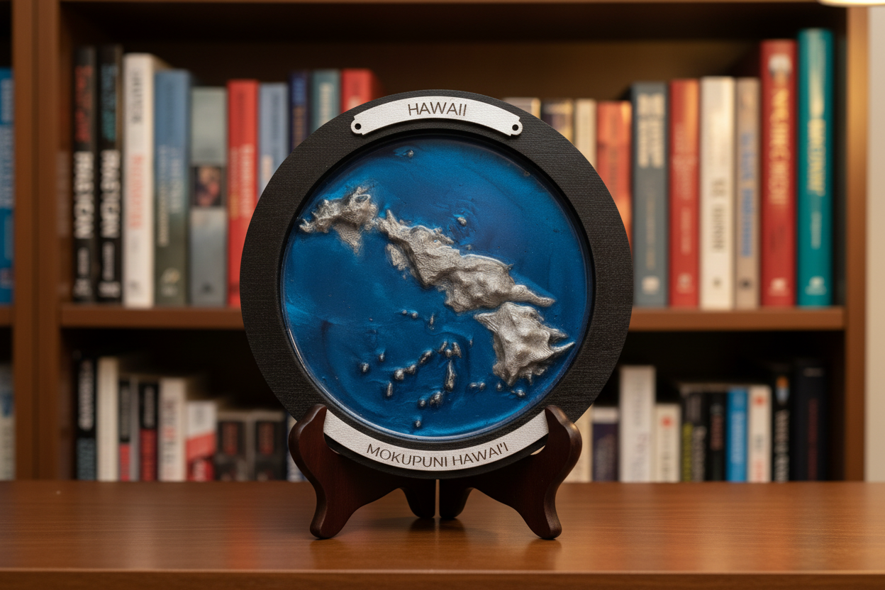 Custom Island or Coastal Topo