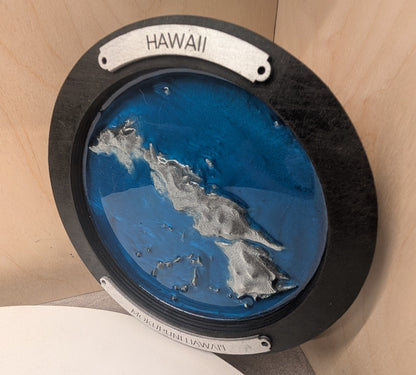 Custom Island or Coastal Topo