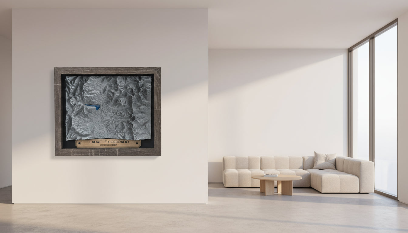 Custom Mountain Topo