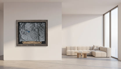 Custom Mountain Topo