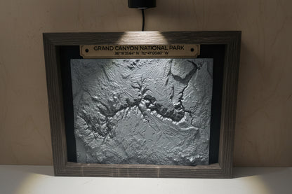 Grand Canyon Topographical Map