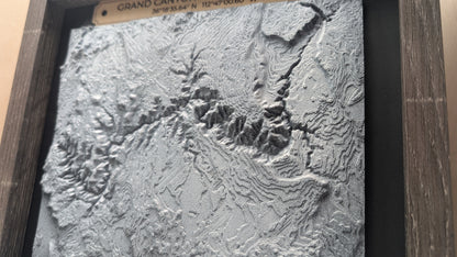 Grand Canyon Topographical Map