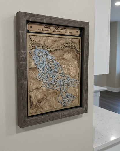 Vail 3D Trail Map