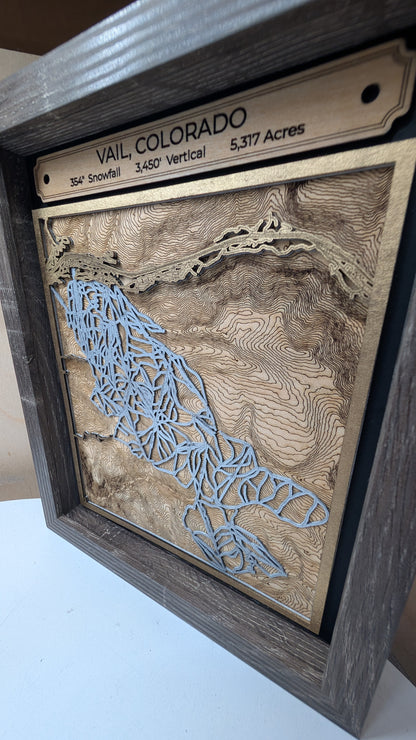 Vail 3D Trail Map