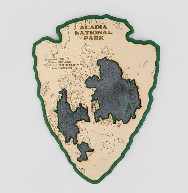 Acadia - National Parks Arrowhead