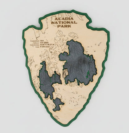 Acadia - National Parks Arrowhead