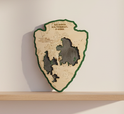 Acadia - National Parks Arrowhead