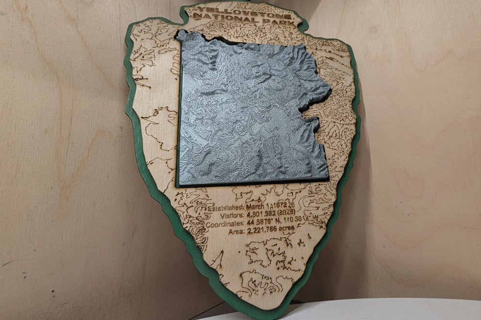 Yellowstone - National Parks Arrowhead