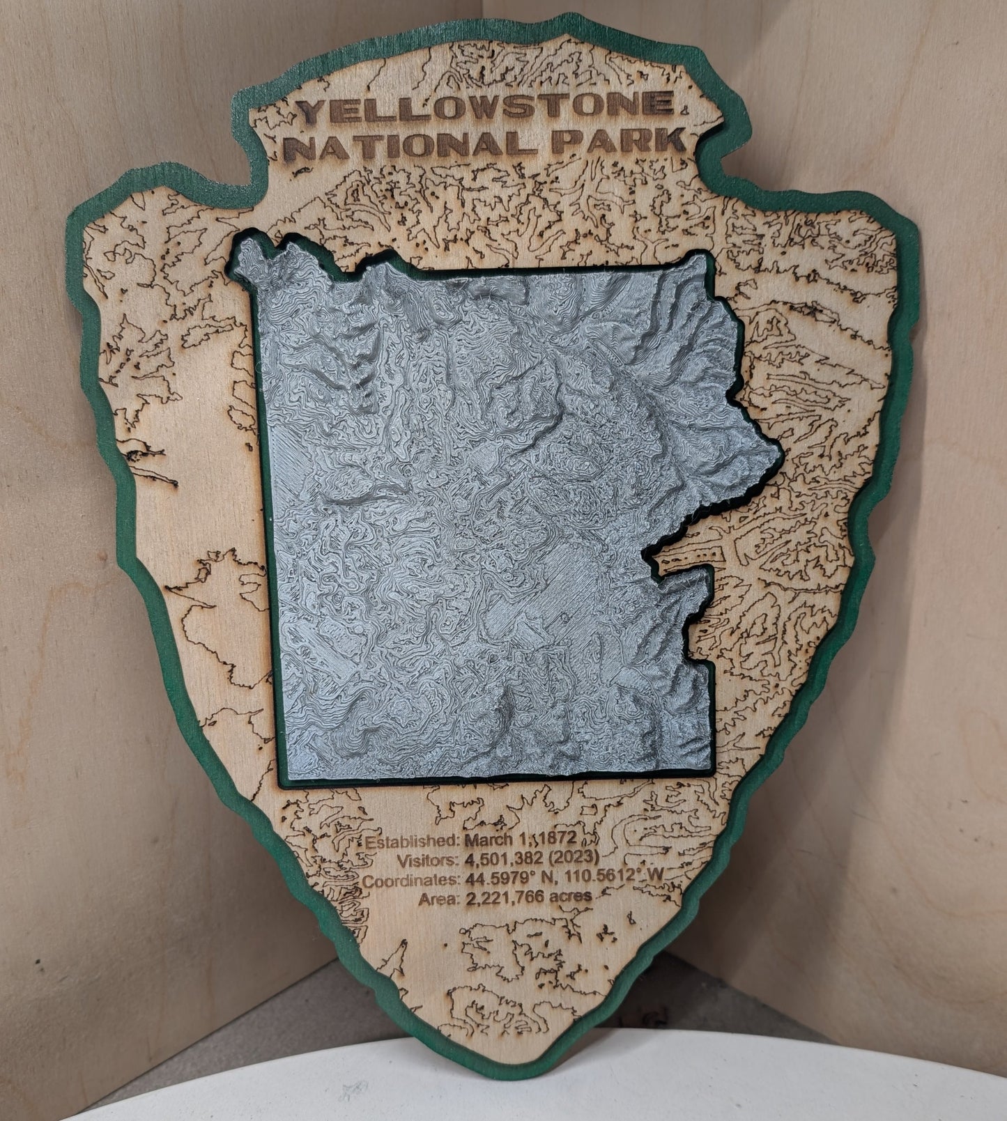 Yellowstone - National Parks Arrowhead