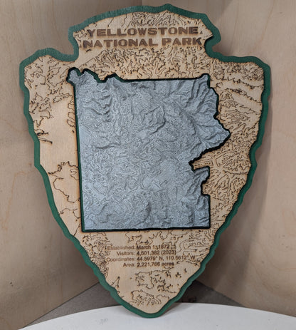 Yellowstone - National Parks Arrowhead