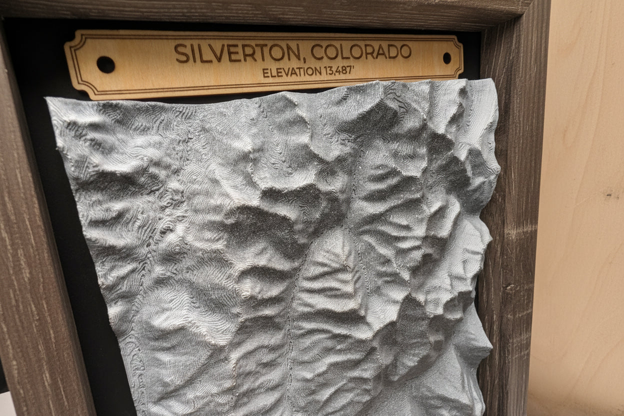 Silverton - Mountain Topo