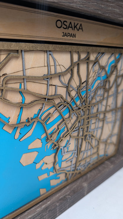 Osaka Japan - City Streets